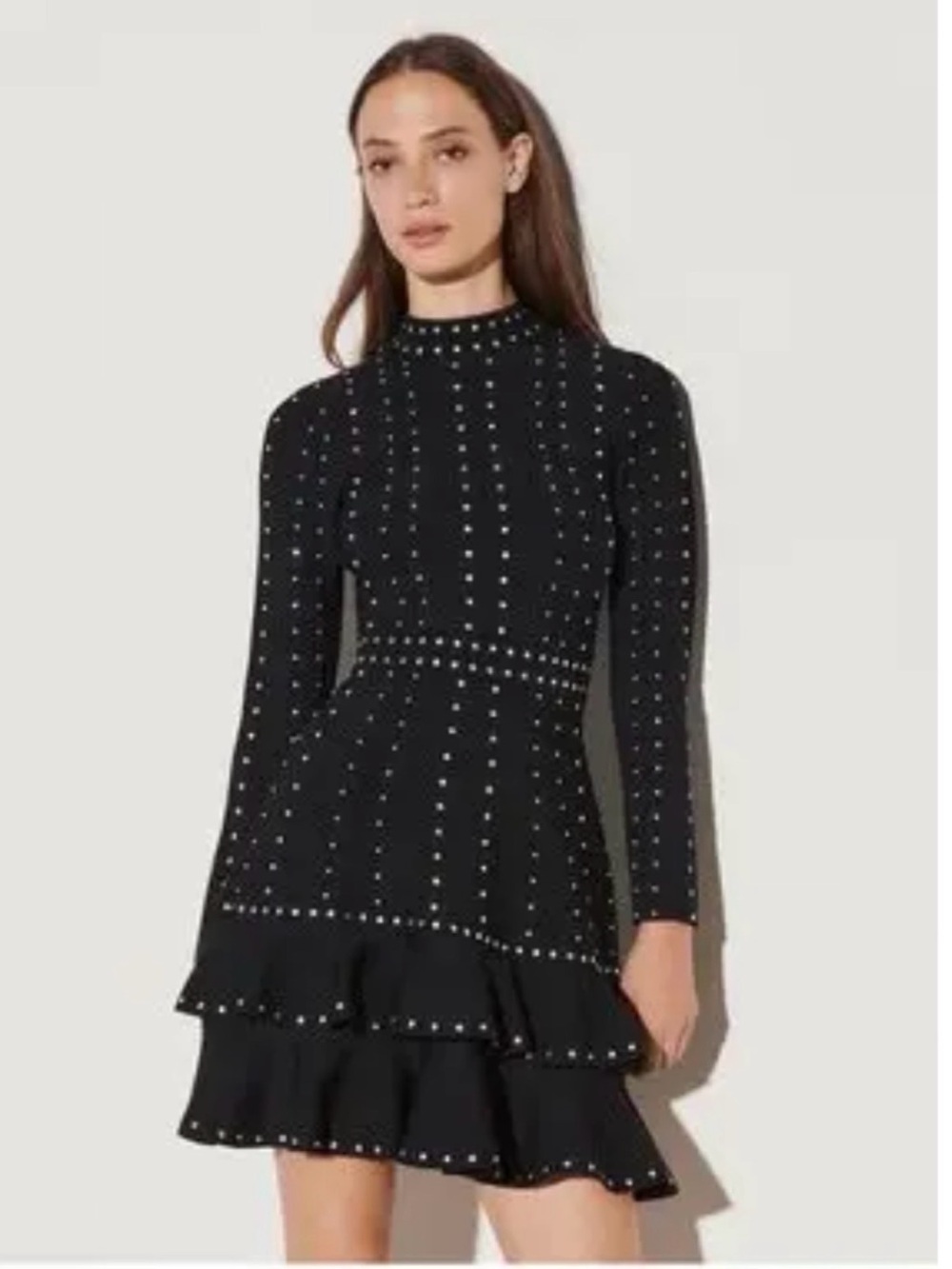 Sandro studded Knit Dress NWT